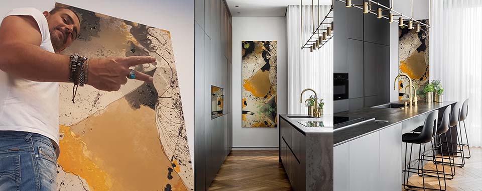 טכניקה משולבת ציור